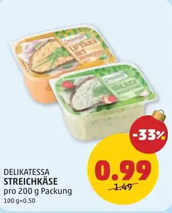 PENNY Delikatessa streichkäse Angebot