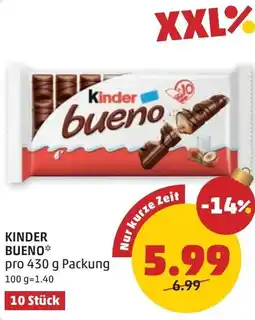 PENNY Kinder bueno Angebot
