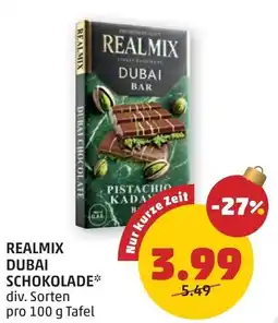 PENNY Realmix dubai schokolade Angebot
