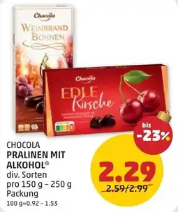 PENNY Chocola pralinen mit alkohol Angebot