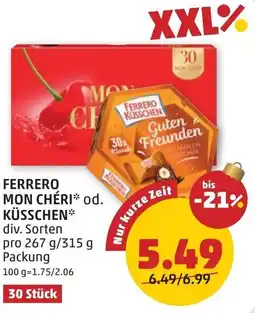 PENNY Ferrero mon chéri od. küsschen Angebot