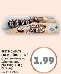 PENNY Best moments cremetörtchen Angebot