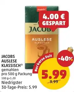 PENNY Jacobs auslese klassisch Angebot