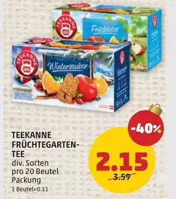 PENNY Teekanne früchtegarten- tee Angebot