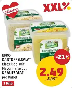 PENNY Efko kartoffelsalat Angebot