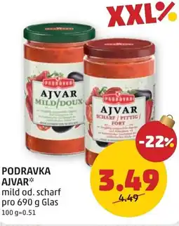 PENNY Podravka ajvar Angebot