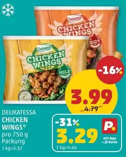 PENNY Delikatessa chicken wings Angebot