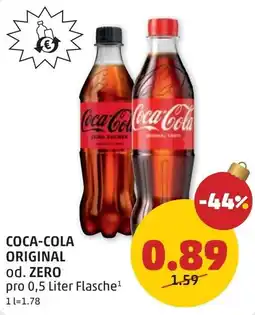 PENNY Coca-cola original od. zero Angebot