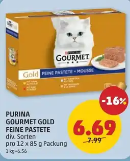 PENNY Purina gourmet gold feine pastete Angebot