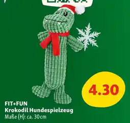Fressnapf Fit+fun krokodil hundespielzeug Angebot