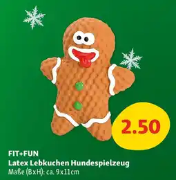 Fressnapf Fit+fun latex lebkuchen hundespielzeug Angebot