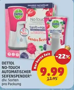PENNY Dettol no-toud automatischer seifenspender Angebot