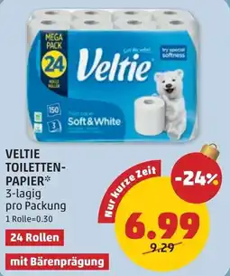 PENNY Veltie toiletten- papier Angebot