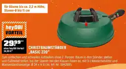 OBI OBI Basic 220 Christbaumständer Angebot
