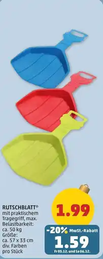 PENNY Rutschblatt Angebot