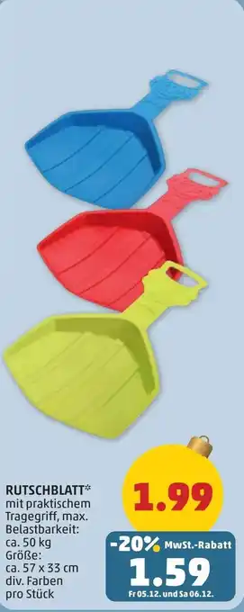 PENNY Rutschblatt Angebot