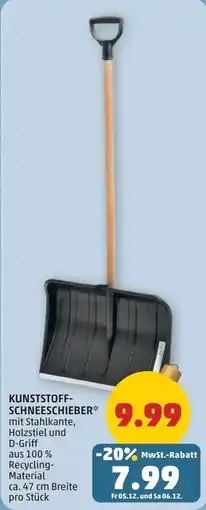 PENNY Kunststoff- schneeschieber Angebot