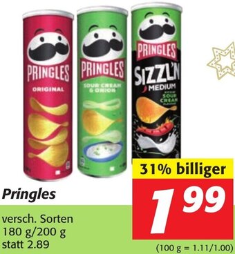 Strasser Markt Pringles 180g/200g Angebot