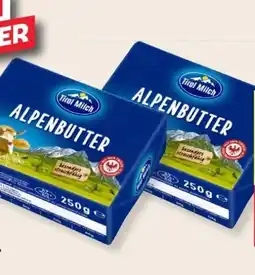MPreis Tirol Milch Alpenbutter Angebot
