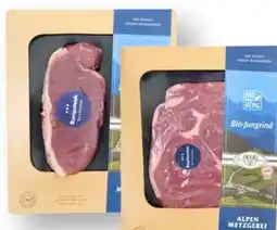 MPreis Bio vom Berg Jungrind Rumpsteak Angebot