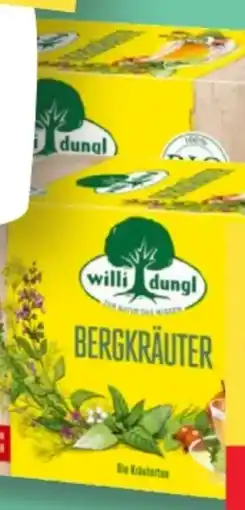 MPreis Willi Dungl Bio-Tees Angebot