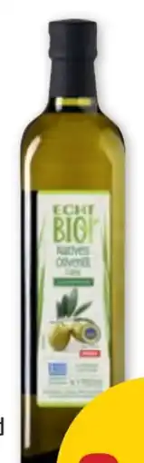 PENNY Echt Bio Natives Olivenöl Extra Angebot