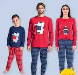 PENNY Damen Weihnachts-Pyjama Angebot
