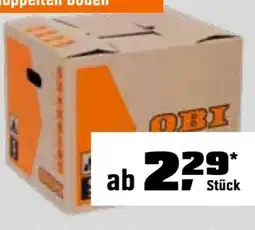 OBI Obi Umzugskarton Angebot