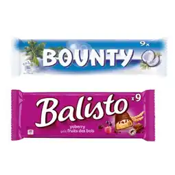 Lidl Balisto oder Bounty 9er versch. Sorten Lidl APP Preis Angebot