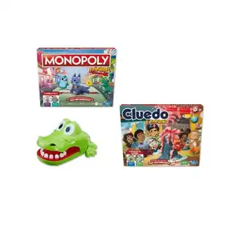 Lidl Kinder Spiele Monopoly Junior, Cluedo Junior oder Kroko Doc Lidl Angebot