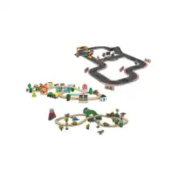 Lidl Holz Eisenbahnset “M”/Holz Rennstrecke Lidl Angebot