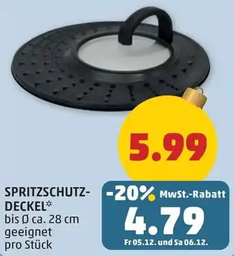 PENNY Spritzschutz- deckel Angebot