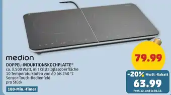 PENNY Doppel-induktionskochplatte Angebot