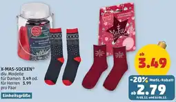 PENNY X-mas-socken Angebot