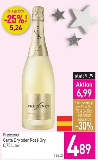 Freixenet carta dry oder rosé dry