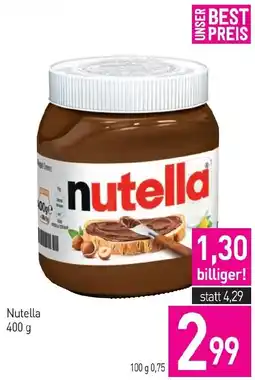 Sutterlüty Nutella Angebot