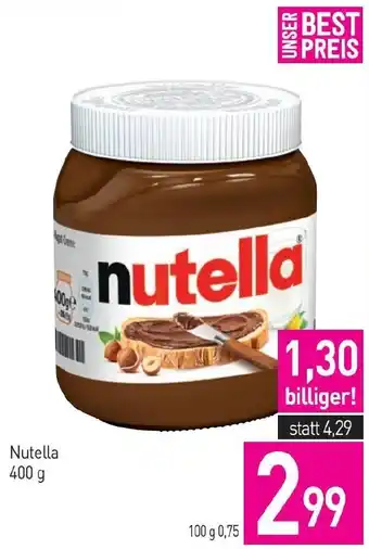 Sutterlüty Nutella Angebot