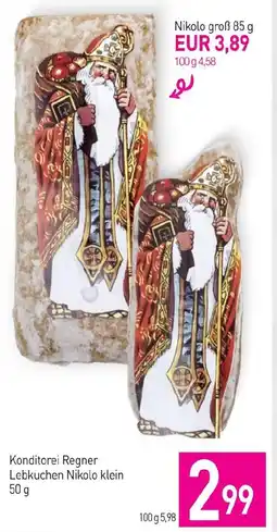 Sutterlüty Konditorei regner lebkuchen nikolo klein Angebot