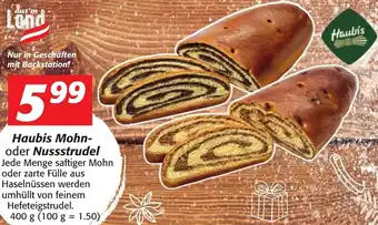 Strasser Markt Haubis Mohn Oder Nussstrudel Angebot