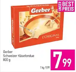 Sutterlüty Gerber Schweizer Käsefondue Angebot