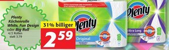 Strasser Markt Plenty Küchenrolle White, Fun Design Oder Big Roll Angebot