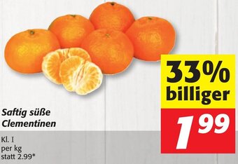 Strasser Markt Saftig Süße Clementinen Angebot