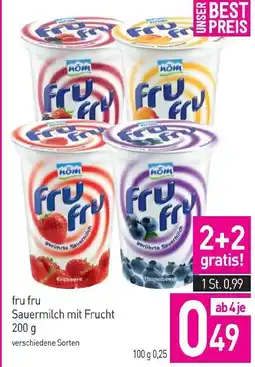 Sutterlüty Fru fru sauermilch mit frucht Angebot