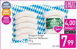 Sutterlüty Metzgerei Broger Münchner Weißwurst Angebot