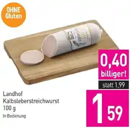 Sutterlüty Landhof Kalbsleberstreichwurst Angebot