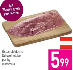Sutterlüty Österreichische Schweineleber Angebot