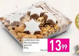 Sutterlüty Landbäckerei sinz weihnachtskekse gemischt Angebot