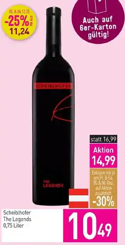 Sutterlüty Scheiblhofer The Legends Angebot