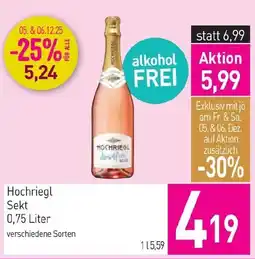 Sutterlüty Hochriegl Sekt Angebot