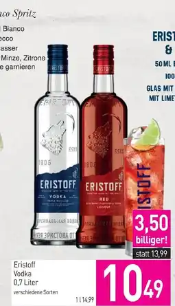 Sutterlüty Eristoff Vodka Angebot